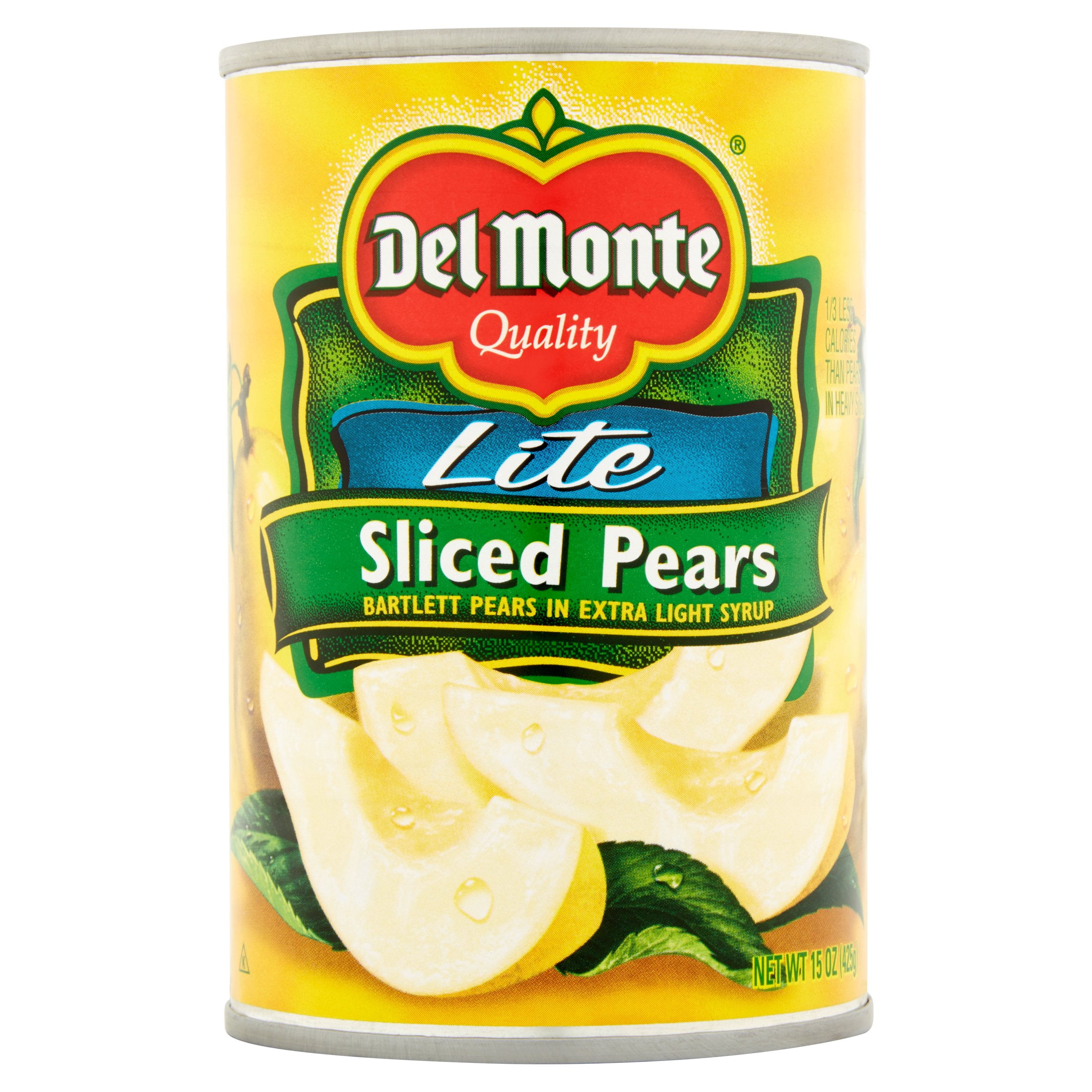 Del Monte Sliced Pears Lite, 15.0 OZ by Del Monte Foods