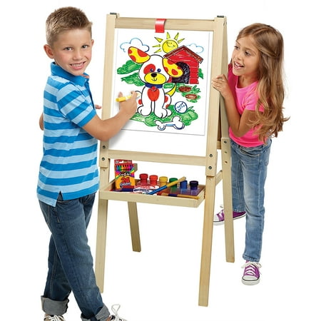 Cra-Z-Art 3 in 1 Wood Art Easel (Best Art Easel For Beginners)