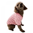 thumbnail image 2 of Eleanos Autumn Winter Pet DogsThickened Cashmere Stripe Warm Costume Coats, 2 of 6