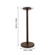 thumbnail image 3 of Wooden Jewelry Organizer: Jewelry Display Tower Necklace Holder Organizer Bracelet Display Stand With Hooks For Stores Shows, 3 of 3