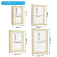 thumbnail image 2 of Unique Bargains 4 Sizes (A4, A5, A6, A7) Wooden Paper Making Mould Deckle Frame, Natural Color, 2 of 5