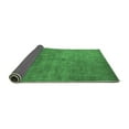 thumbnail image 2 of Ahgly Company Indoor Square Oriental Emerald Green Industrial Area Rugs, 5' Square, 2 of 4