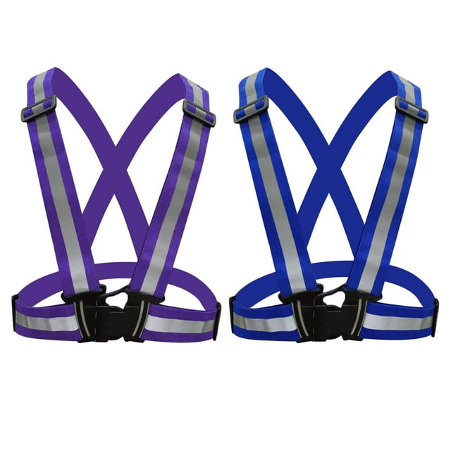 Chaleco Reflectante de Seguridad de 2 Piezas, Equipo para , Chaqueta de Rayas de Visibilidad