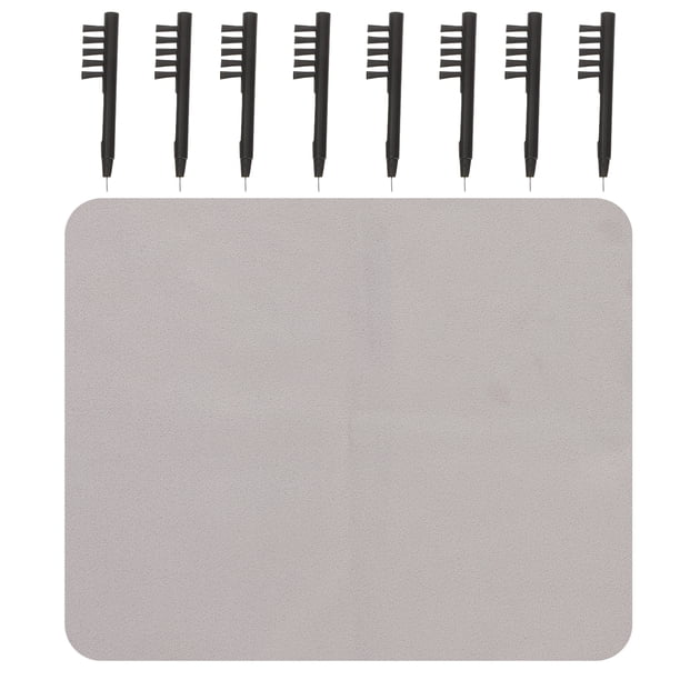 EeaseMX 1 juego de varillas y cepillos para limpieza de audífonos. Práctico kit de limpieza para audífonos. Limpiadores de amplificadores auditivos.