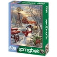 thumbnail image 2 of Springbok 500 Piece Winter Windmill Jigsaw Puzzle for Adults - Made in USA, 2 of 7