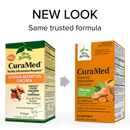 EuroPharma Terry Naturally CuraMed, 60 ea