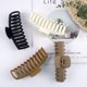 thumbnail image 3 of Extra Large Claw Clips for Thick Hair, 5.25 lnch Strong Hold Hair Clips for Women, Extremely Big Hair Claw Clips for Women and Girls, Matte Claw Clips, Neutral Hair Clamps, 4 Pack, 3 of 5