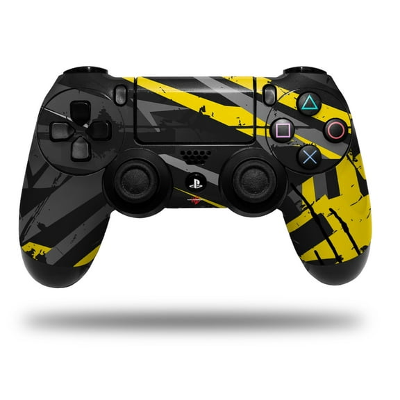 Skin for Sony PS4 Dualshock Controller PlayStation 4 Original Slim and Pro Baja 0014 Yellow (CONTROLLER NOT INCLUDED)