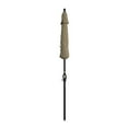 thumbnail image 4 of California Umbrella GSPT758302-F67 7.5 ft. Fiberglass Market Umbrella Push Tilt M Black-Olefin-Champagne, 4 of 5