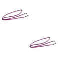 thumbnail image 4 of maskred Stretchy Universal Eyeglass Strap Non- for Slip Eyewear Retainer for Sports Purple 26.77 Inch 2Set, 4 of 6