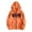 Orange, variant on cocolona Zip Up Hoodie Mens Long Sleeve Drawstring Sweatshirt Fall Winter Fashion Casual Hooded Jacket Print Tops