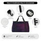 thumbnail image 4 of Fotbe Black Dark Blue Purple Bolsa de Viaje con Estampado, Bolsa de Fin de Semana para Mujer con Compartimento para Zapatos, Bolsa de Gimnasio con Bolsillo Húmedo, 4 of 7