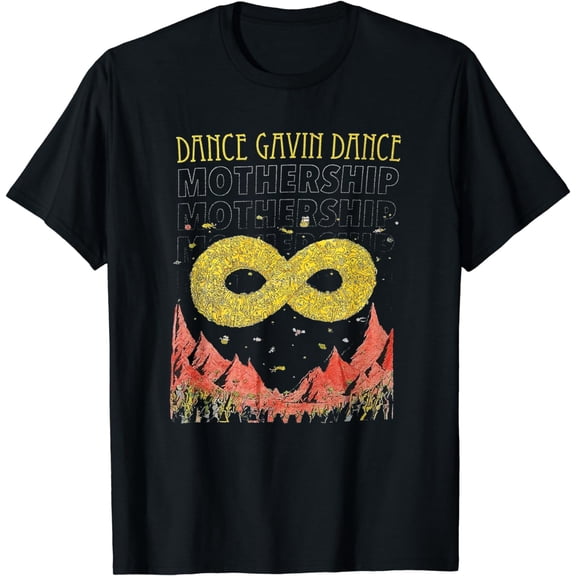 Dance Gavin Dance Mothership graphic design T-Shirt