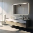 thumbnail image 4 of Dreamwerks 60" W x 36" H Frameless LED Mirror with Integrated Touch Switch, 4 of 8