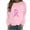 Pink 13, variant on Aboser Breast Cancer Shirts for Women Pink Ribbon Graphic Sweatshirts Teen Girls Long Sleeve Tops Dressy Casual Blouse Breast Cancer Warrior T Shirts