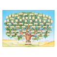 thumbnail image 4 of Family Tree Picture Frame, Family Tree Chart Diy Gift Family Tree Diagram Handwritten To in Family Historys Canvas, Gift for Family, 4 of 5