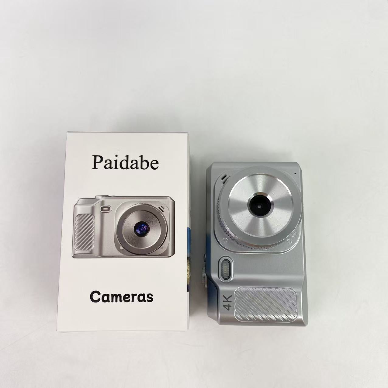 Paidabe Cameras,16X Digital Zoom Camera, Digital Camera with 2.8 inch Display, Support 128GB, Point and Shoot Cameras Mini Camera for Teens Students Seniors (Silver)
