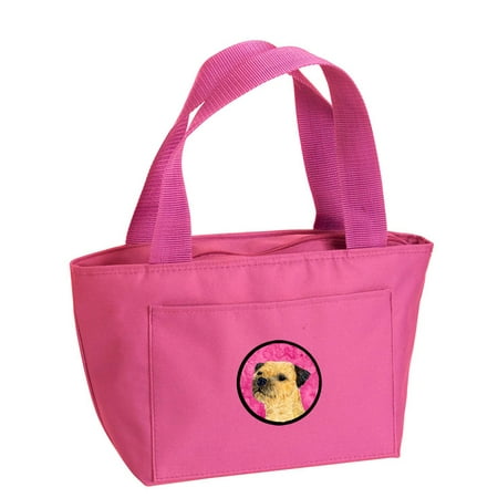 Pink Border Terrier Lunch Bag or Doggie Bag LH9368PK