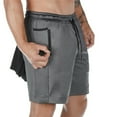 thumbnail image 7 of Men's Casual Sports Workout Short,Men Fitness Running Shorts Athletic Gym Shorts with Pockets & Towel Loop, 7 of 7