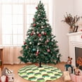 thumbnail image 7 of Lsque Turtle On Skateboard Print Christmas Tree Skirt, Tree Skirt with Ties or Velcro, Perfect for Holiday Decorations, Halloween, and New Year-48", 7 of 7