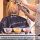 thumbnail image 2 of Delantal de corte de pelo para peluquería Paño impermeable Irfora Cabo de Peluquería, 2 of 5