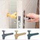 thumbnail image 1 of 3 Pack Silicone Door Handle Cover With Suction Cup Door Handle Protector Silent Anti-static Door Stops For Most Door Handles, 1 of 4