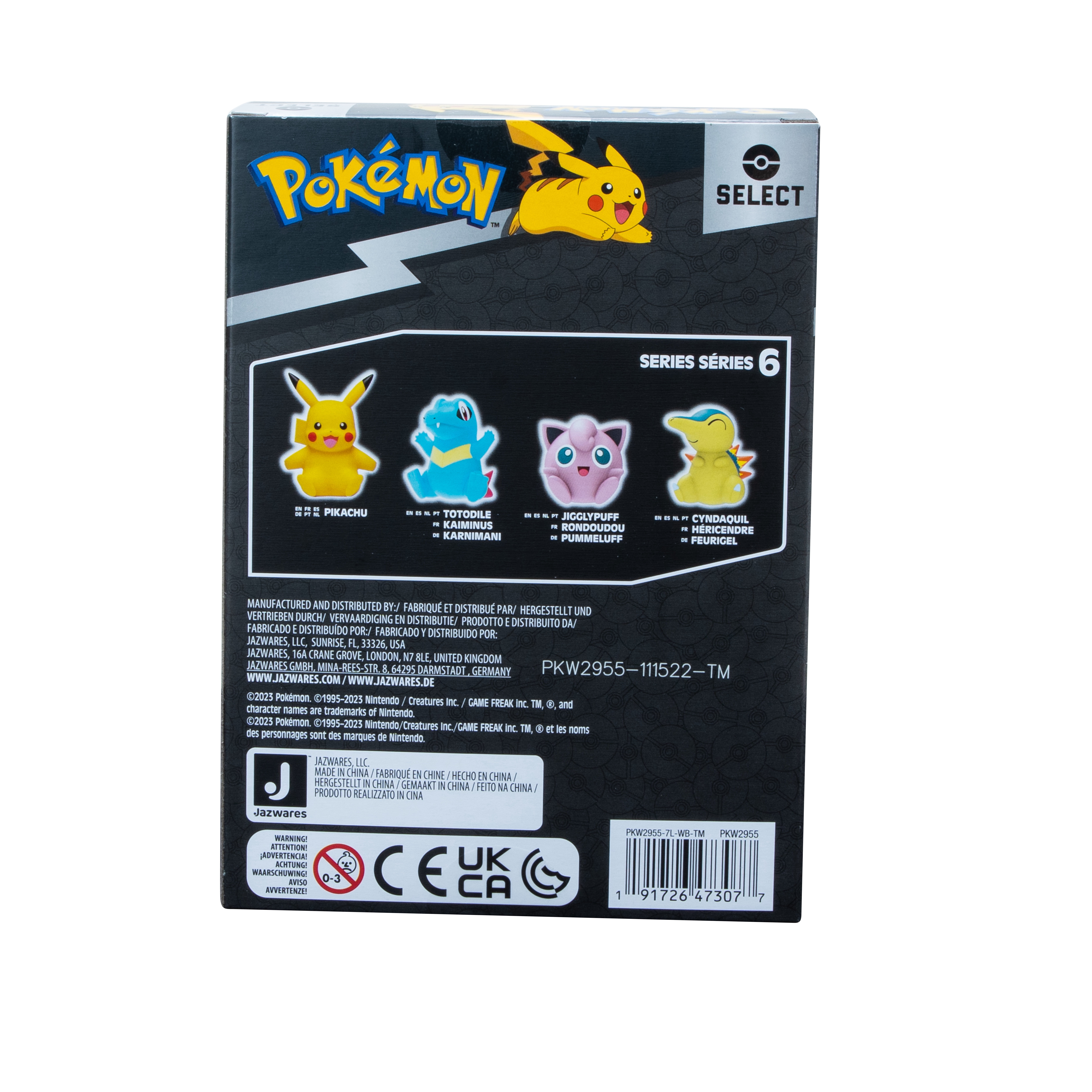 Pokemon Jigglypuff Select Vinyl Figure - 4 inch Figure Made from High-Quality Vinyl