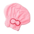 thumbnail image 1 of 6 Colors Microfiber Solid Quickly Dry Hair Hat Hair Turban Women Head Wrap Hat, 1 of 10
