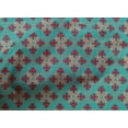 thumbnail image 4 of oneOone Cotton Poplin Fabric Floral Block Print Fabric By The Yard 42 Inch Wide, 4 of 4