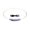 White, variant on USB Rechargeable Glowing Dog Collar Adjustable Cuttable LED Night Visible Pet Safety Necklace