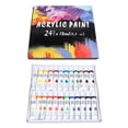 thumbnail image 2 of Kids Acrylic Paint Set, 24 Colors Vibrant Bright Acrylic Paint  For Coloring, 2 of 8