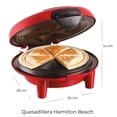 thumbnail image 2 of Quesadillera Hamilton Beach Antiadherente de 6 Rebanadas y Cocción en 5 Minutos, 2 of 8