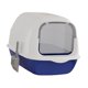 thumbnail image 4 of Caja de Arena para Gatos Completamente Cubierta Y Pala para Arena, Alta Capacidad, Desmontable, Antisalpicaduras, Fácil de Limpiar, Bandeja de Arena P Azul, 4 of 8