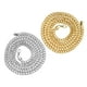 thumbnail image 4 of 2 uds. Collares de cadena de acero inoxidable para hombre, collar moderno, cadena de eslabones, collar elegante, cadena, joyería de moda para mujeres y hombres, 4 of 8