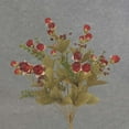 thumbnail image 3 of 1 Pc, 15.5 Inch Artificial Mini Dried Rose Bush w/9 Stems Great For Adding Color To Arrangement & Decor - Light Yellow, 3 of 5
