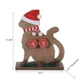 thumbnail image 2 of Wooden Cat Calendar Christmas Countdown, 2 of 3
