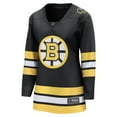 thumbnail image 2 of Women's Fanatics  Black Boston Bruins Anniversary Home Breakaway Jersey, 2 of 3