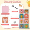 thumbnail image 7 of Infans 8-Cube Kids Wardrobe Baby Dresser Bedroom Armoire Clothes Hanging Closet w/Doors, 7 of 7