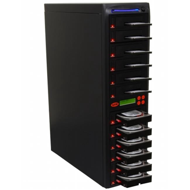 1:11 SATA 2.5" &amp; 3.5" Dual Port/Hot Swap Hard Disk Drive / Solid State Drive (HDD/SSD) Duplicator/Sanitizer - High Speed (150MB/sec)