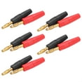 thumbnail image 2 of Banana Plug Adapter, Banana Plug Coupler 10Pcs Standard Size Professional Fireproof And Flame Retardant  For Electrical Numerical Test, 2 of 8