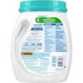 All Mighty Pacs Laundry Detergent Free Clear Odor Relief, Tub, 56 Count
