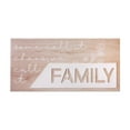 thumbnail image 5 of Family Brown Wood Farmhouse Boxtop Plaque Wall Art Decor - 12" x 24", 5 of 6
