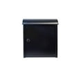 thumbnail image 2 of Leece Wall Mounted Mailbox In Black With Combo Lock, 2 of 3