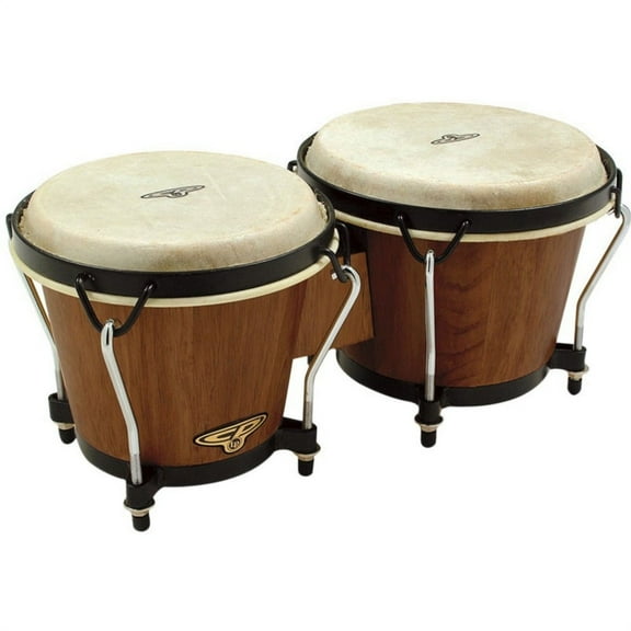 LP CP Traditional Bongos Dark Wood
