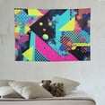 thumbnail image 3 of COMIO  Tapestry Fantasy Wall Hanging 80S 90S Memphis Geometric, Poster Tapestries for Bedroom Aesthetic, 3 of 7