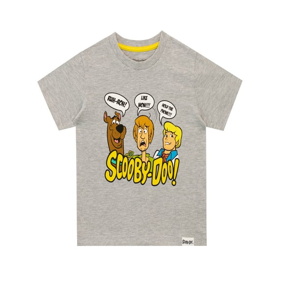Scooby Doo Boys T-Shirt Gray Sizes 4-12