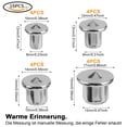 thumbnail image 4 of Centre Point Kits, Diy Locator For Precise Alignment With Sharp Tips, Essential For Woodworking And Diy Projects Panel Furniture Positioning, 4 of 8