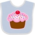 thumbnail image 3 of Inktastic Cupcake Girls Baby Bib, 3 of 4