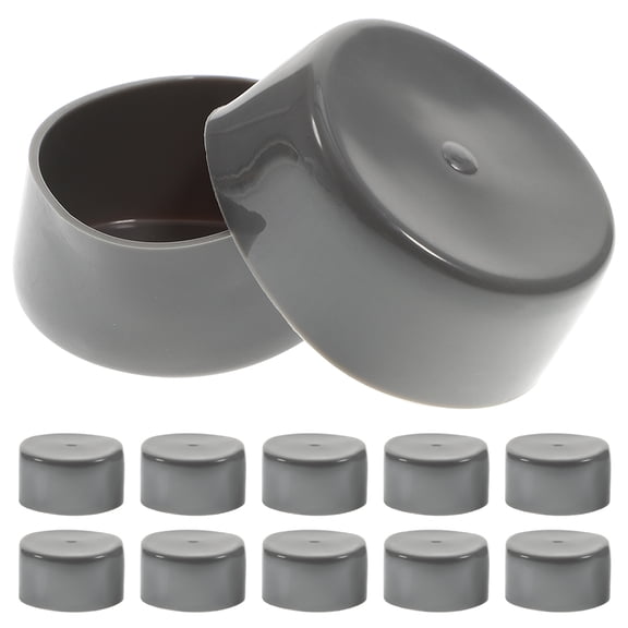 landege 12pcs Bearing Cover Replacement Bearing Rubber Caps Trailer Wheel Hub Dust Covers