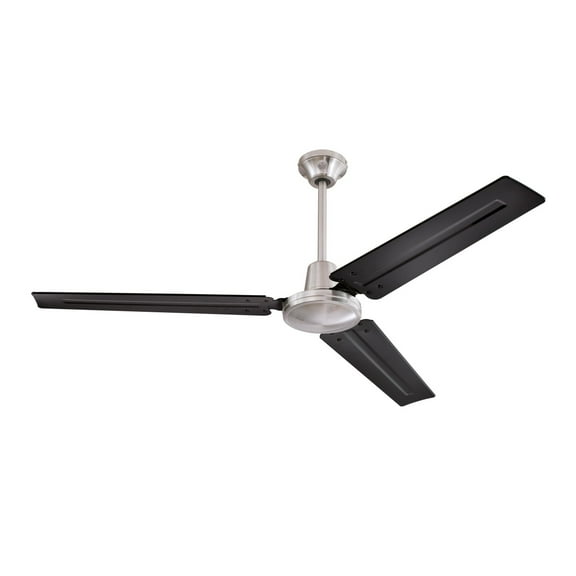 Westinghouse Jax 56 in. Brushed Nickel Finish Black Steel Blades